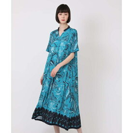 【小さいサイズ/洗濯機で洗える】ペイズリー柄ジャージーワンピース／ヒロコビス（hirokobis）