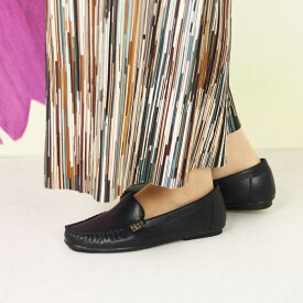 ONNI ELAMA 軽量 ゴールドビット モカシン ローヒールドライビングシューズ／ハスキー（husky Co.Ltd.）