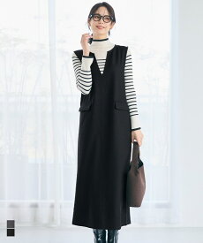 ウーリッシュ ツイル ジャンパースカート 全2色／コカ（coca）