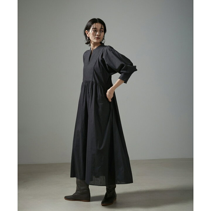 楽天市場】【WEB限定】ヨーク刺繍ワンピース／サロン アダム エ ロペ 