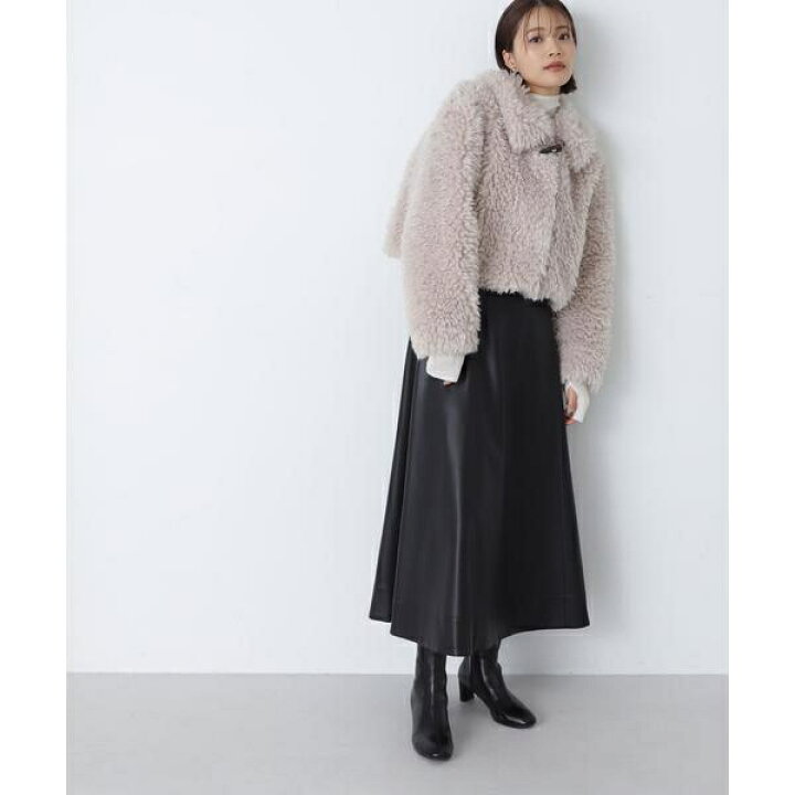 楽天市場】カーリーフェイクファーブルゾン 24AW／ナチュラル 