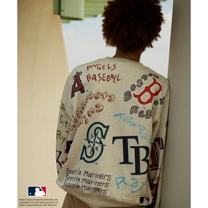 楽天市場】【MLB COLLECTION BY JUN】ハンドライティング 総柄 
