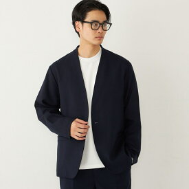 《一部追加予約》SHIPS Colors:〈手洗い可能〉ノーカラー ジャケット(セットアップ可能)◆／シップス カラーズ（SHIPS Colors）