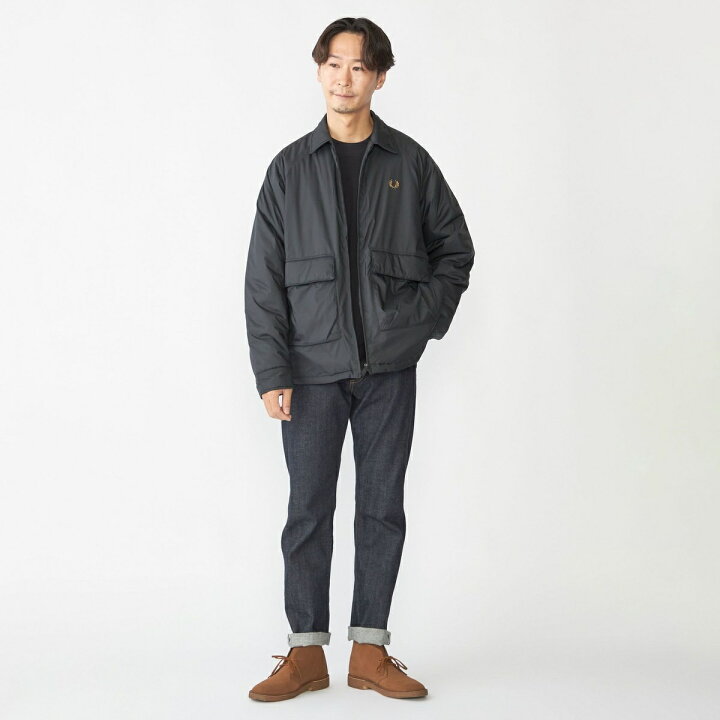 楽天市場】【SHIPS別注】FRED PERRY: 中綿 ジップ シャツブルゾン 24FW 