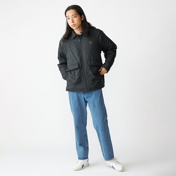 楽天市場】【SHIPS別注】FRED PERRY: 中綿 ジップ シャツブルゾン 24FW 
