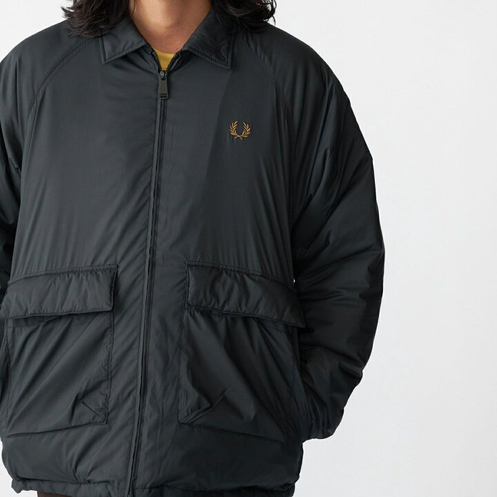楽天市場】【SHIPS別注】FRED PERRY: 中綿 ジップ シャツブルゾン 24FW 
