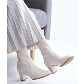 【22.5cm〜25.0cm】柔らかく美しく足にフィット バックファスナー ストレッチブーツ/シューラルー(SHOOLARUE)