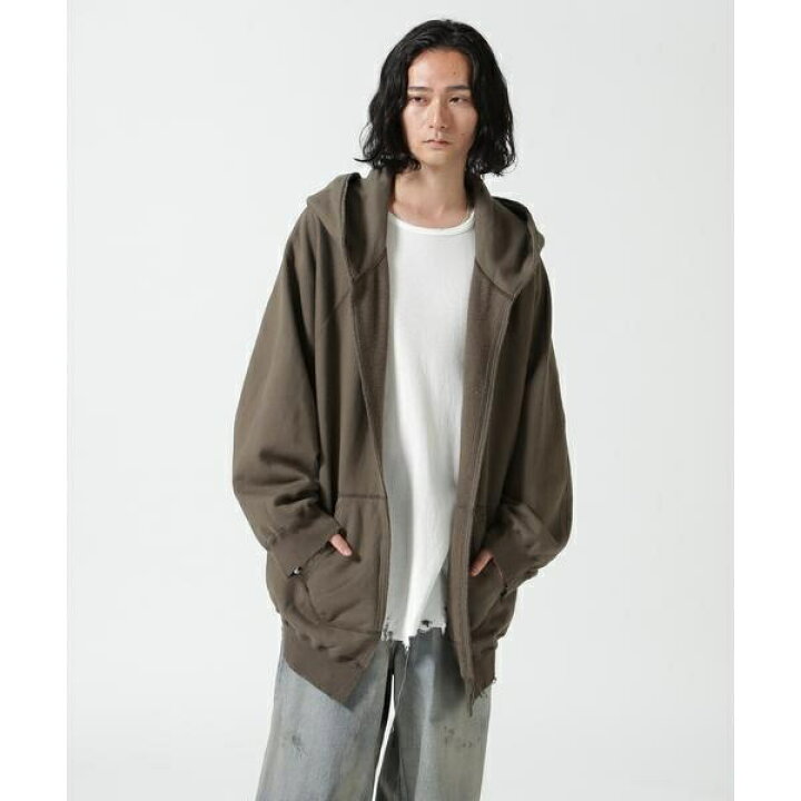 楽天市場】ANCELLM／アンセルム／OVER SWEAT COAT HOODIE／ガーデン 