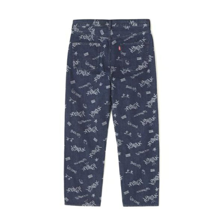 楽天市場】TAGGING JACQUARD DENIM PANTS ／ タギング ジャガード 