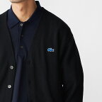 【SHIPS別注】LACOSTE: コットン/ポリエステル Vネック カーディガン 24FW／シップス（SHIPS）