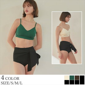 【SEA DRESS】ビッグリボンハイウエストショーツビキニ/水着／ティティベイト（titivate）