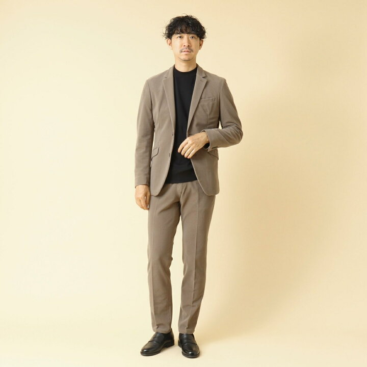 セットアップ/ビジカジ対応>>4WAYストレッチコールパンツ 24AW （楽天 