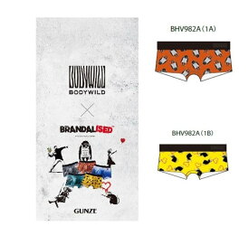 【BODYWILD】レディスボクサーパンツ CUT OFF×「BRANDALISED」／ボディワイルド（BODY WILD）