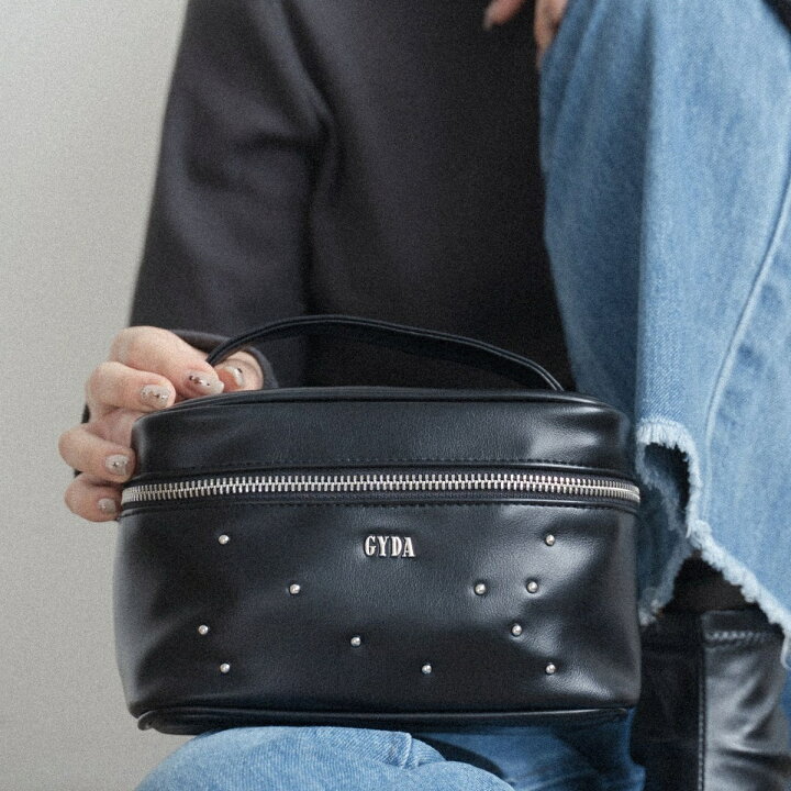 楽天市場】GYDA(ジェイダ)バニティポーチ 大容量 GY-P233 スタッズ 