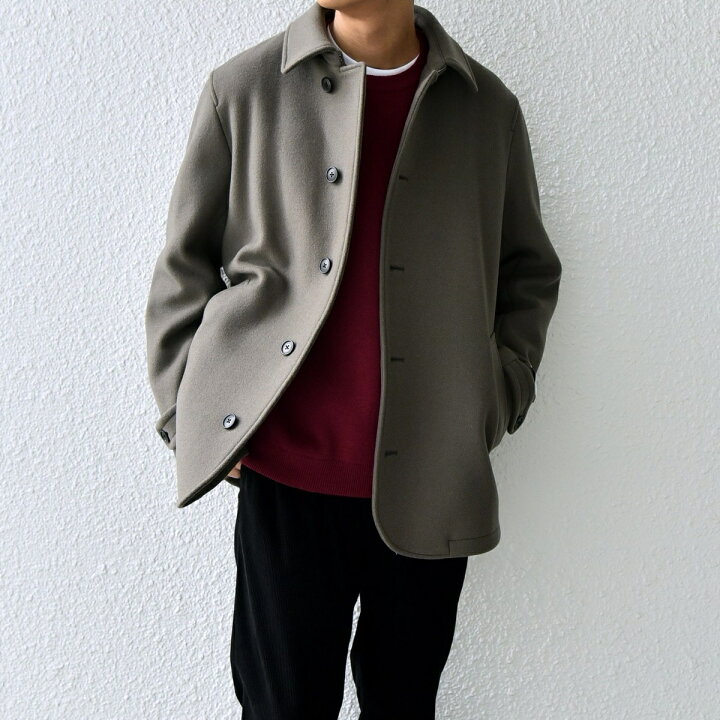 楽天市場】SHIPS any: PURE WOOL MELTON シングル Pコート◇／シップス 