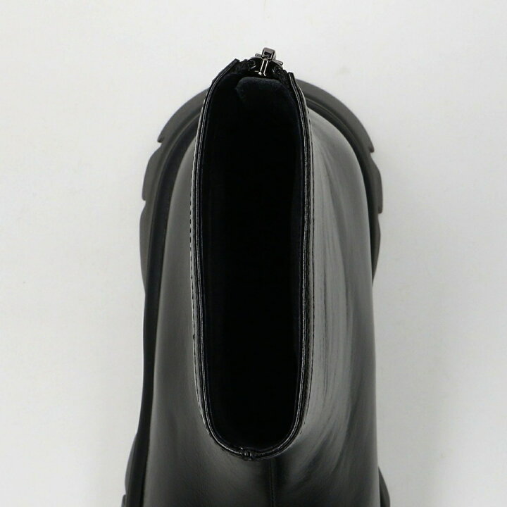 楽天市場】＜MOHI...＞レザー プラットフォーム ショートブーツ 