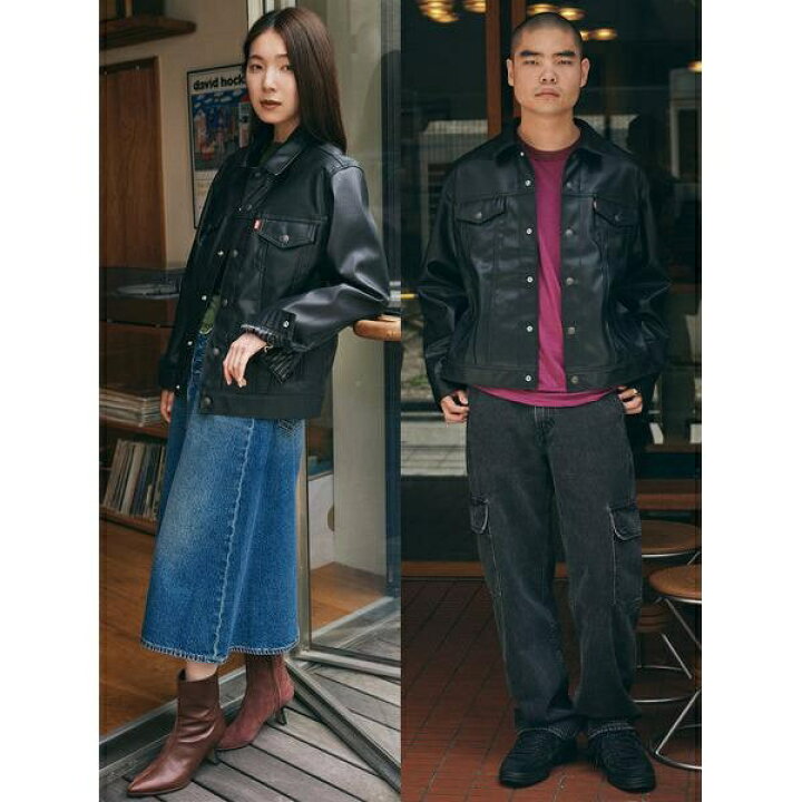 楽天市場】JAPAN LIMITED LEATHER TRUCKER JACKET／リーバイス（Levi