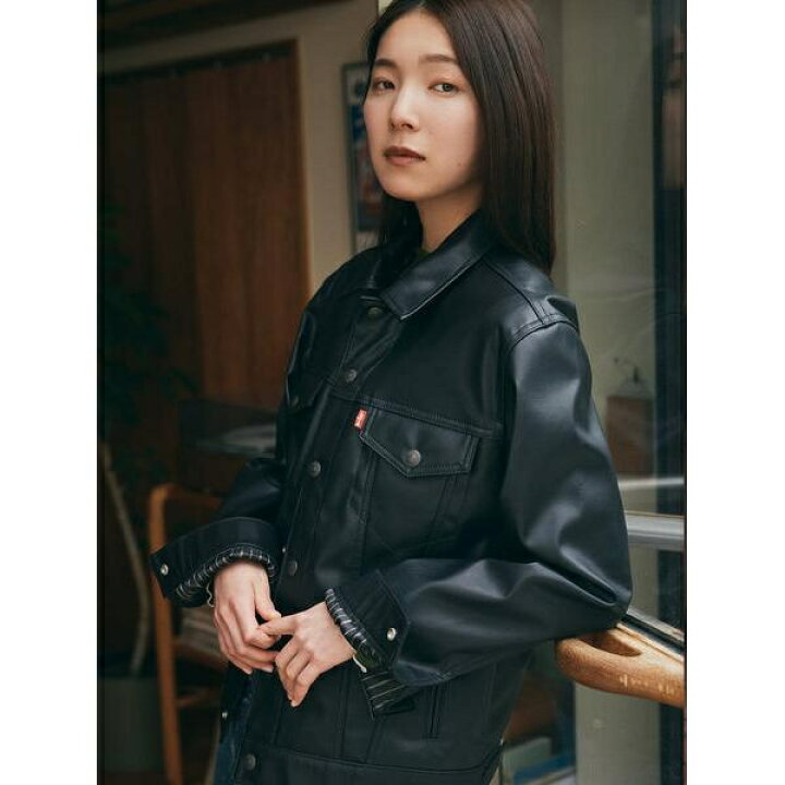 楽天市場】JAPAN LIMITED LEATHER TRUCKER JACKET／リーバイス（Levi 