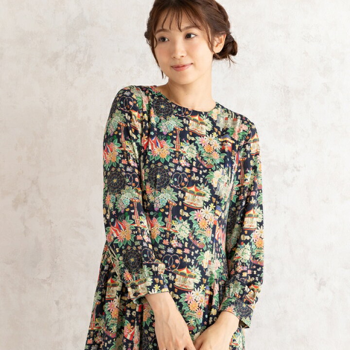 楽天市場】【22fabric】デコレーションパーク/ワンピース／ジョリー  