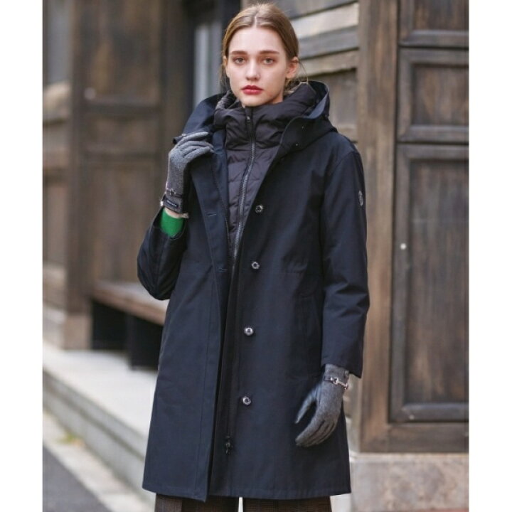 楽天市場】【大人百花冬号掲載 モデル美香さん着用】3wayダウン 