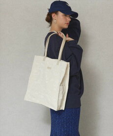 ペイズリー柄エンボスファブリック　A4トートバッグ／アングリッド（Ungrid）