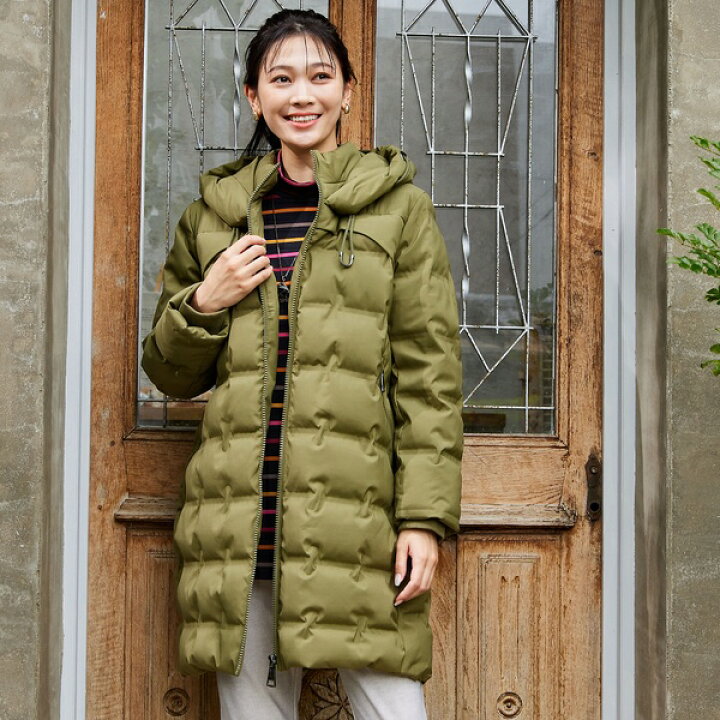 楽天市場】【一部店舗・EC限定】シームレスロングダウンコート 