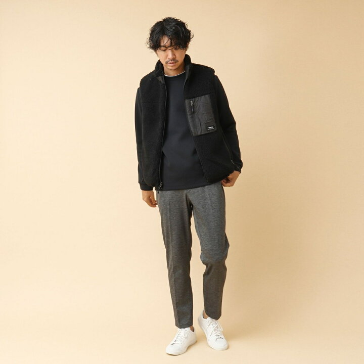 楽天市場】【TAION/タイオン】リバーシブル ボア×ダウンベスト 24AW 