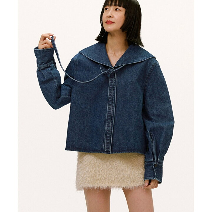 楽天市場】【WEB限定・サステナブル】[ nagisa×7×AER ]DENIM JACKET 