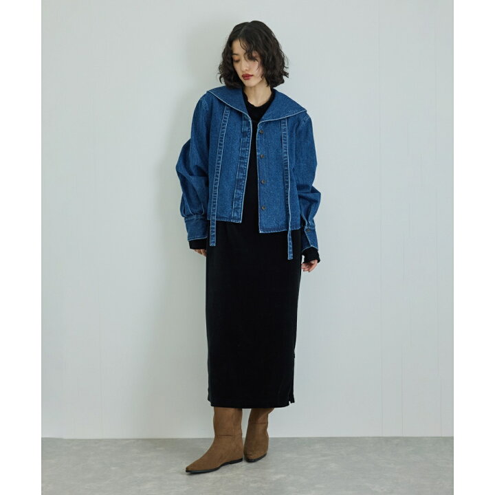 楽天市場】【WEB限定・サステナブル】[ nagisa×7×AER ]DENIM JACKET 