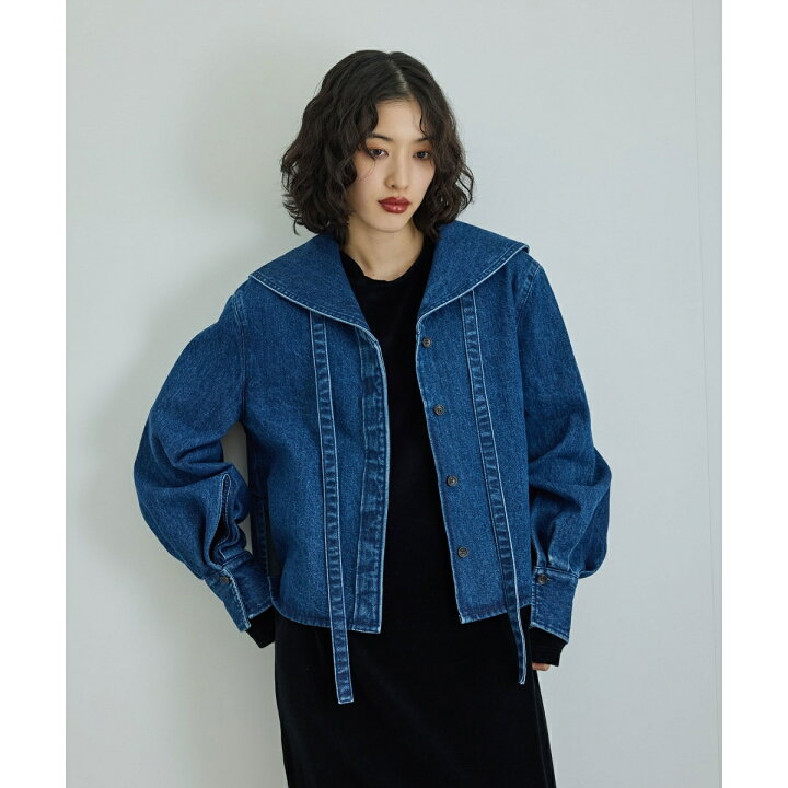楽天市場】【WEB限定・サステナブル】[ nagisa×7×AER ]DENIM JACKET 