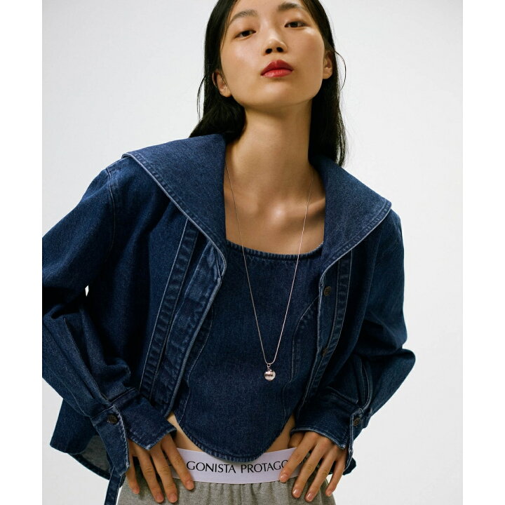 楽天市場】【WEB限定・サステナブル】[ nagisa×7×AER ]DENIM JACKET 