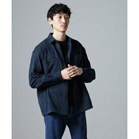 モールチェックシャツ／ナノユニバース（NANO universe）