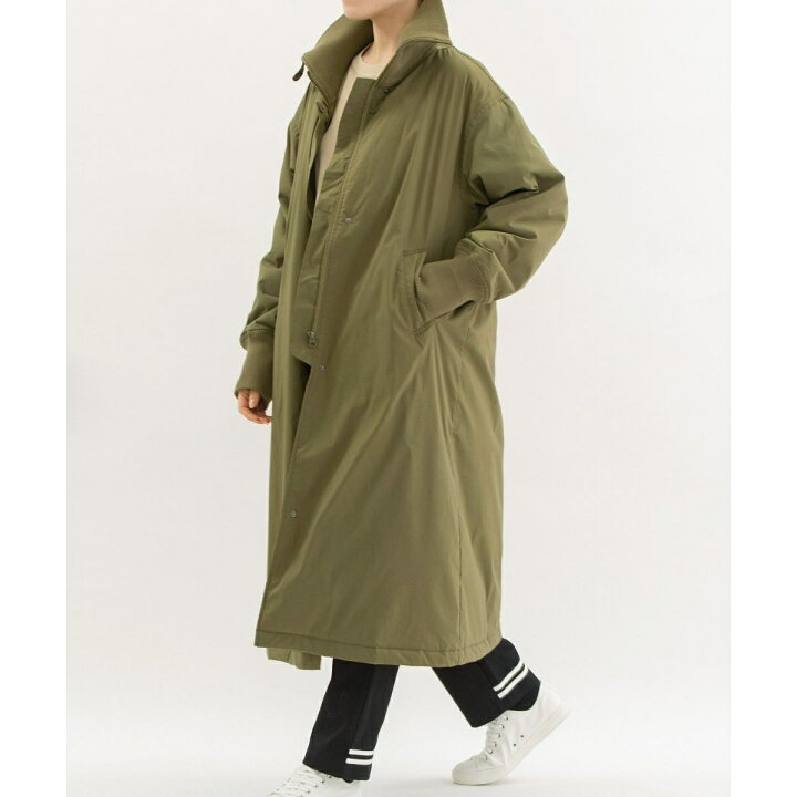 楽天市場】リブ衿ロングコート／ノップドゥノッド（nop de nod  