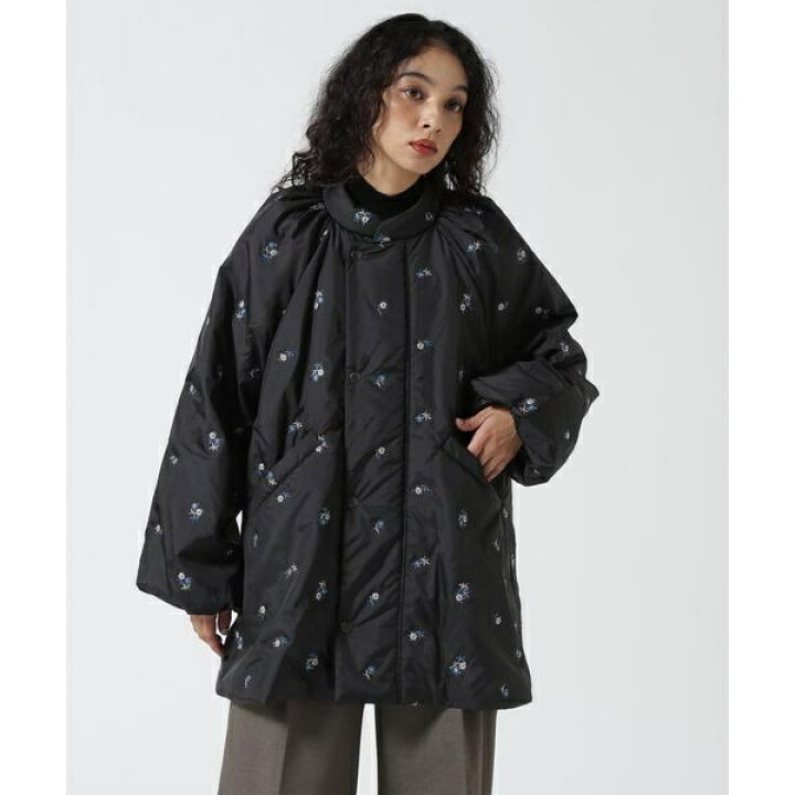 楽天市場】RHODOLIRION／ロドリリオン Padded Coat Floral Pattern Emb 