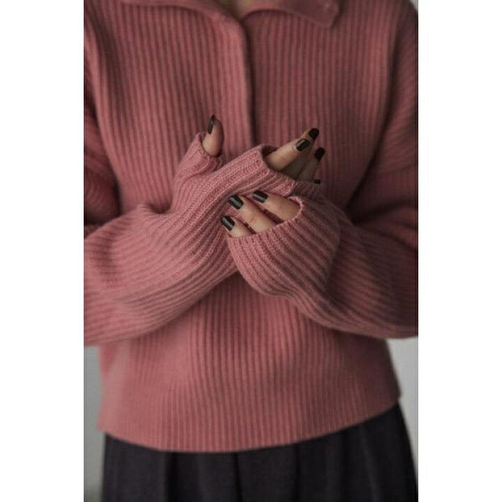 楽天市場】high neck aze knit tops／ブラック バイ マウジー（BLACK 