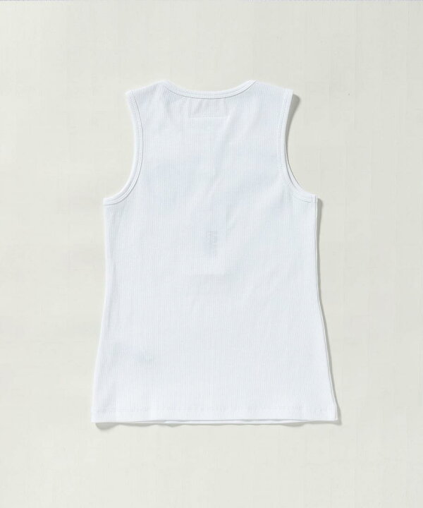 新品】MM6 MaisonMargiela ノースリーブ ホワイト シャツ