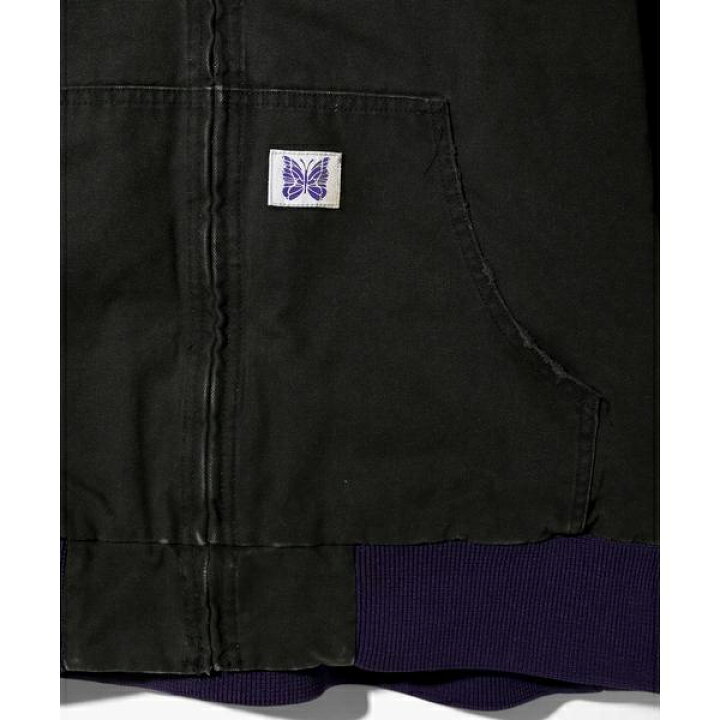 楽天市場】NEEDLES／ニードルズ／ZIP WORKHOODY - 11OZ COTTON OXFORD 