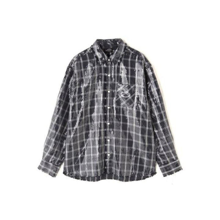 楽天市場】AFB／エーエフビー／別注 SPANGLE SHIRTS／ロイヤル 