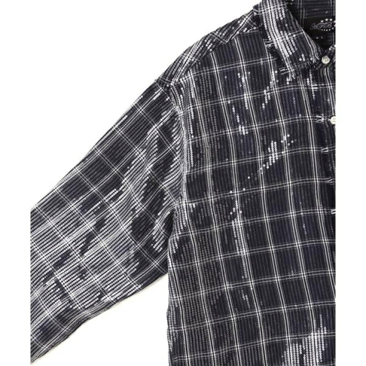 楽天市場】AFB／エーエフビー／別注 SPANGLE SHIRTS／ロイヤル 