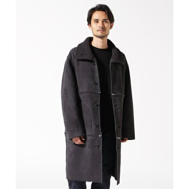 楽天市場】YOKE／ヨーク／Reversible ＆ Detachable Mouton Coat