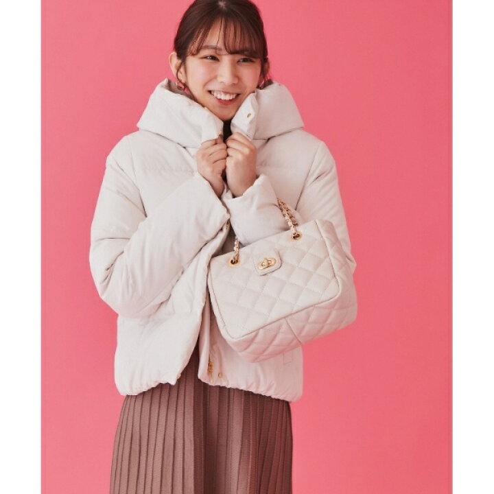 楽天市場】《美人百花掲載》河田ダウン ショートコート【洗濯機洗い可 