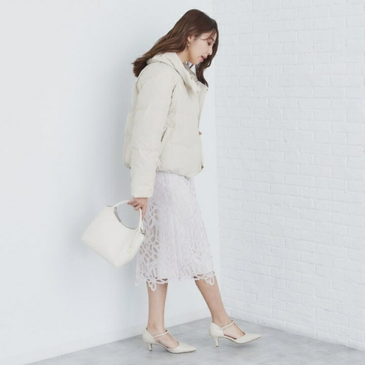 楽天市場】《美人百花掲載》河田ダウン ショートコート【洗濯機洗い可 