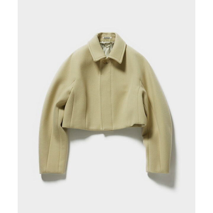 楽天市場】WOMEN【AURALEE】SPONGE WOOL MELTON SHORT BLOUSON 