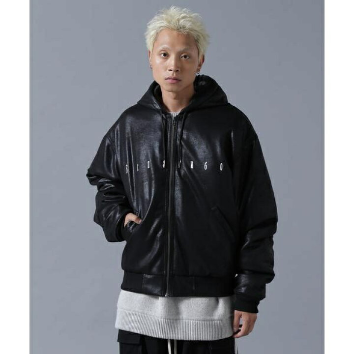 楽天市場】DankeSchon／ダンケシェーン／ECOLEATHER HOOD BLOUSON 