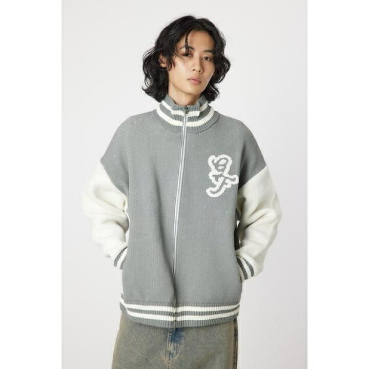 楽天市場】zipニットスタジャン／ロデオクラウンズ ワイドボウル 