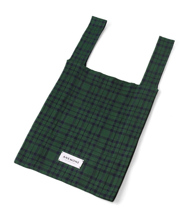 楽天市場】チェック柄ニットバッグ／アネモネ（ANEMONE） : 丸井  