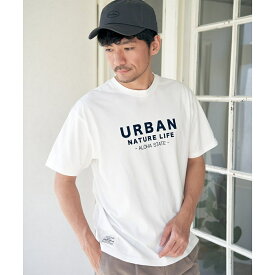 【親子コーデ】URBAN NATURE LIFE アーバンネイチャーライフ フロッキープリントTシャ／イッカ（ikka）