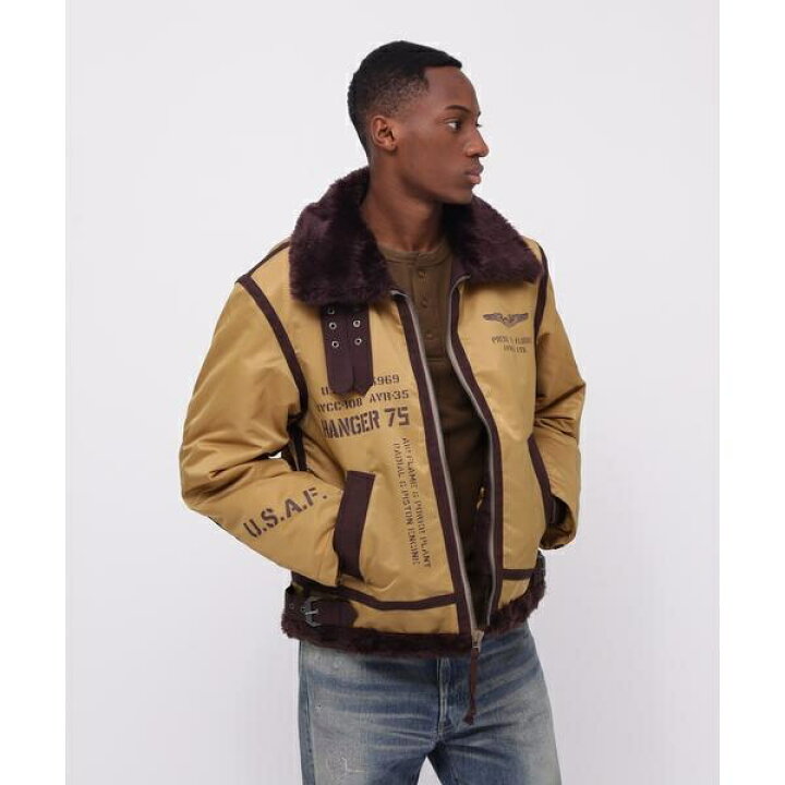 楽天市場】《WEB＆DEPOT限定》MULTI STENCIL NYLON B-3 JACKET 
