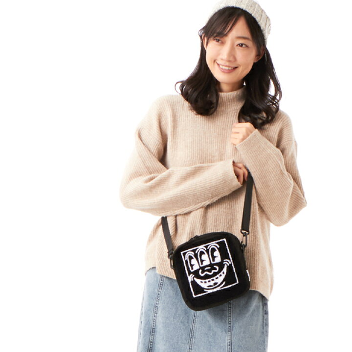 楽天市場】キースヘリング ショルダーバッグ スクエア 斜め掛け 2WAY 