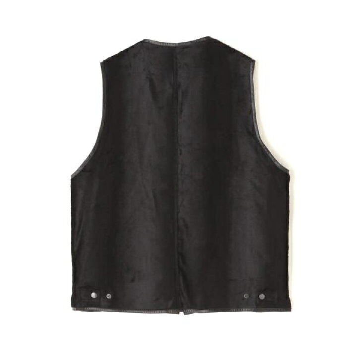 楽天市場】YOKE／ヨーク／VELVET FRONT ZIP VEST／ガーデン（GARDEN 